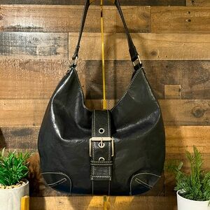 Michael Kors MK Hobo Bag Large Black Y2K